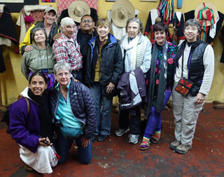 Group with Don Xun Calixto after the curing ritual